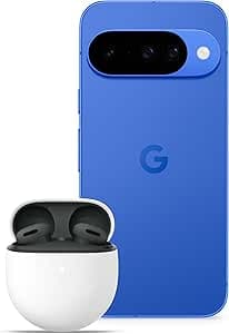 Google Pixel 10 - Smartphone Android sbloccato con Gemini, tripla fotocamera posteriore avanzata, autonomia di 24 ore e display Actua 6,3" - blu indaco, 128GB With Pixel Buds 2a