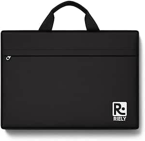 Borsa Porta PC 15 Pollici Impermeabile, Custodia Laptop da Lavoro Uomo Donna, Borsa Notebook Elegante e Resistente, con Manici Ergonomici e Tasca Esterna, Ideale per Ufficio, Università e Viaggi