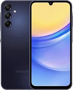 Samsung Smartphone Galaxy A15 128GB Blu - [Versione Tedesca, Spagnola, Francese, UK, Belga, Olandese, Danese, Finlandese, Norvegese, Svedese]