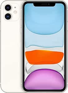 Apple iPhone 11, 128GB, Bianco (Ricondizionato)