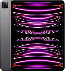 2022 Apple iPad Pro (12.9-pollici, Wi-Fi, 128GB) - Grigio Siderale (Ricondizionato)