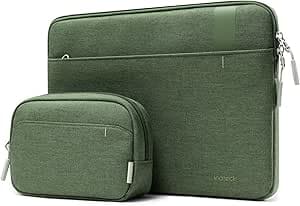 Inateck Custodia per Laptop con 360° Protezione, Compatibile con 13 Pollici MacBook Air M5 2026, M1/M2/M3 2018-2024, 13 Pollici MacBook Pro M1/M2 2016-2022, 12,3 Pollici Surface Pro