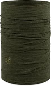 BUFF®| Scaldacollo Merino Lightweight Sciarpa multifunzionale, 100% Lana merino, Escursionismo, Outdoor, Sostenibile, Leggera, Fine, Multifunzionale Uomo Donna