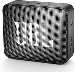 JBL - Altoparlante GO2, mini altoparlante nero portatile, wireless, con bluetooth, 3 Watt